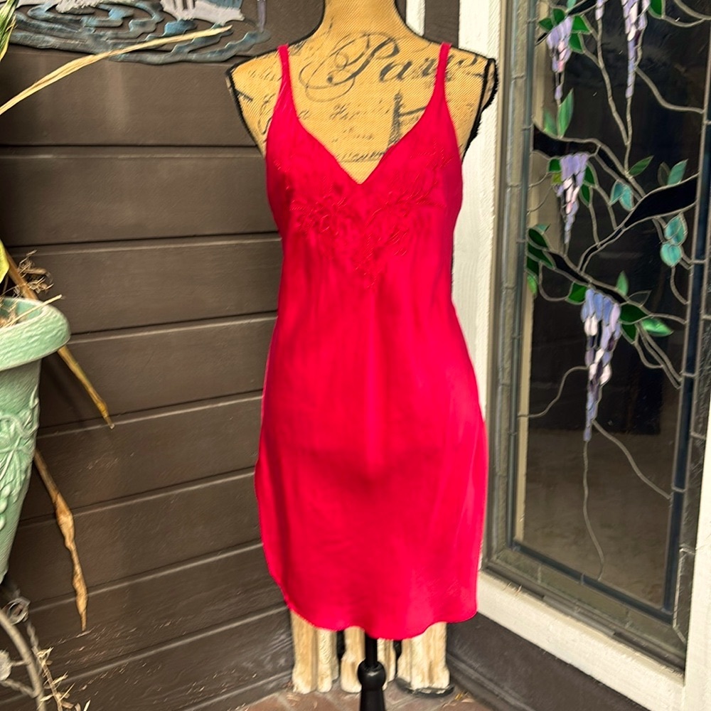 Victoria's Secret Red Chemise